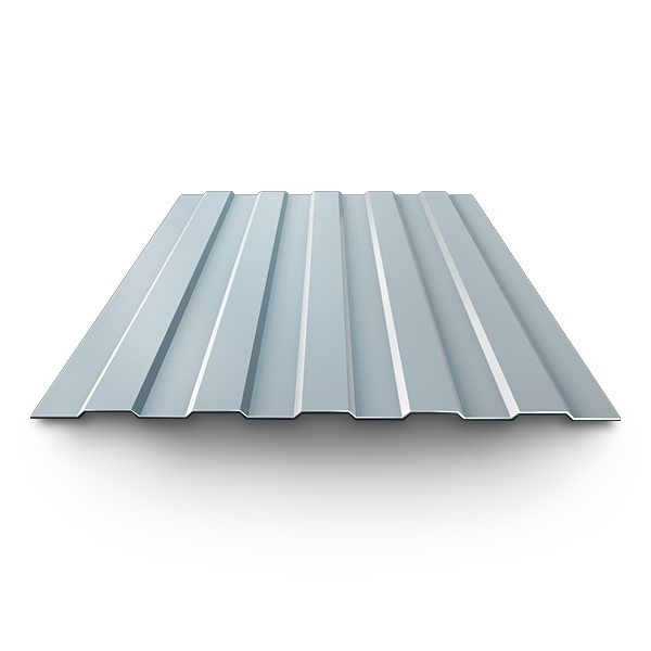 Профнастил оцинкованный 0.4x1150x2000 цинк 1180 арт.1126585 с8 2000